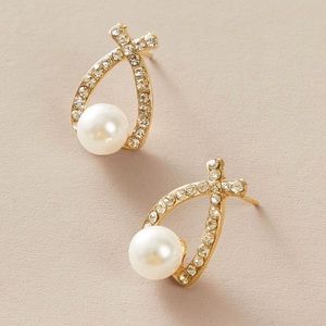 Fashion Simulated Pearl Earrings